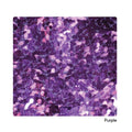 InchBug personalized sequin pillowcases close-up - purple