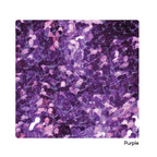 InchBug personalized sequin pillowcases close-up - purple